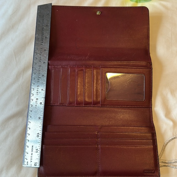 Coach full sized wallet - Picture 10 of 11
